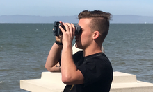 Load image into Gallery viewer, Black eyeVue Immersive Smart Binoculars