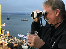 Load image into Gallery viewer, White eyeVue Immersive Smart Binoculars