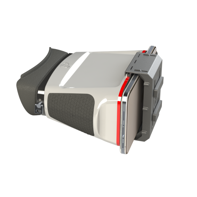 White eyeVue Immersive Smart Binoculars