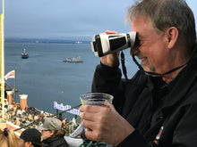 Load image into Gallery viewer, White eyeVue Immersive Smart Binoculars
